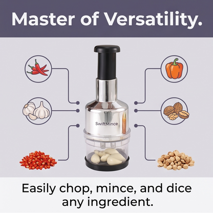 SwiftMince™ Hand-Pressed Chopper