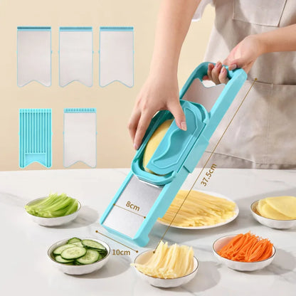 SwiftMince™ 5-in-1 Mandoline Slicer & Grater