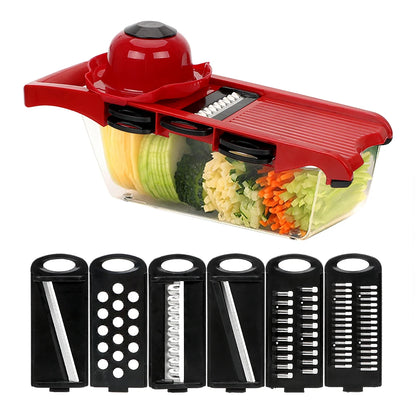 SwiftMince™ 6-Blade Mandoline Vegetable Slicer