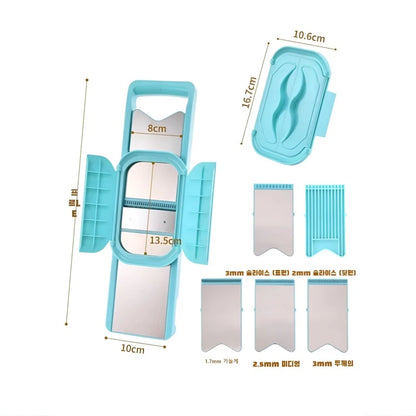 SwiftMince™ 5-in-1 Mandoline Slicer & Grater