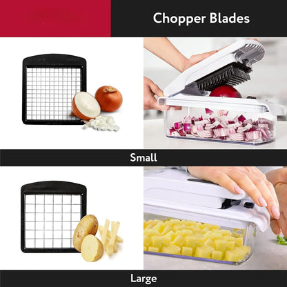 SwiftMince™ Spiral Vegetable Chopper with Container