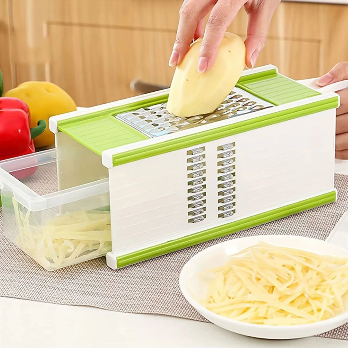 SwiftMince™ 5-in-1 Vegetable Chopper & Slicer