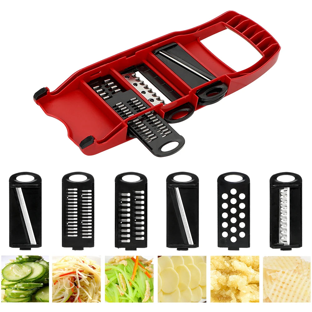 SwiftMince™ 6-Blade Mandoline Vegetable Slicer